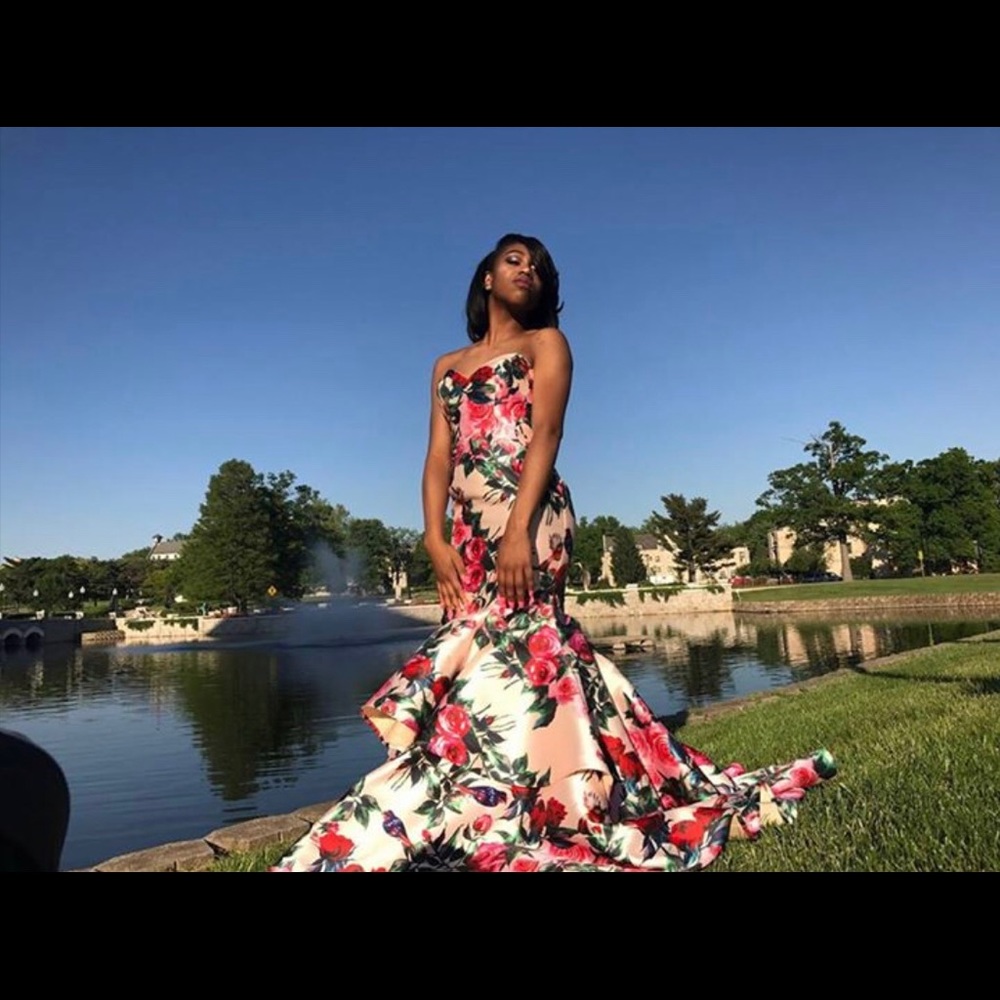 2K17 FloralRom Prom Dress from Frew’s Bridal & Tux